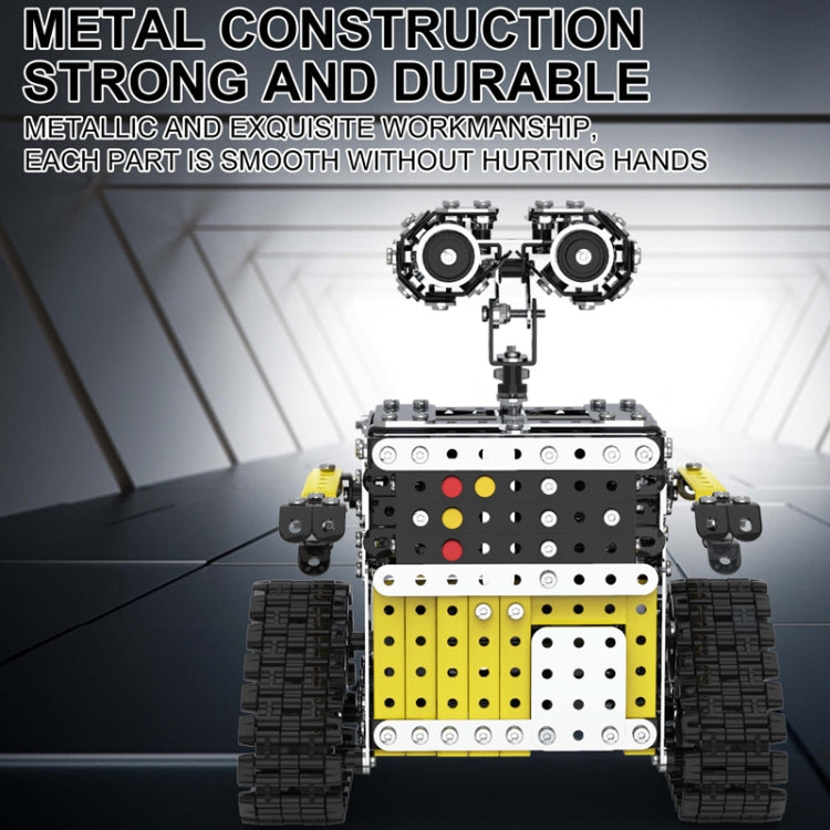 哆來趣 SW009 DIY不銹鋼拼裝遙控機器人互動益智玩具, MoFun SW(RC)009