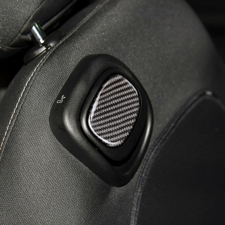 適用於寶馬 Mini Cooper F55 / F56 汽車碳纖維座椅背拉手裝飾貼紙