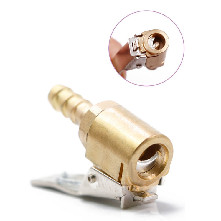 8mm 汽車輪胎氣動夾頭充氣泵夾緊連接器