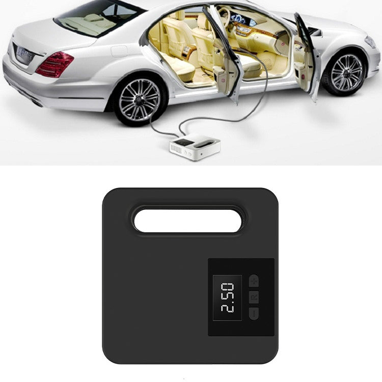 12V 車載充氣泵汽車便攜式輪胎電動打氣筒，款式:數顯版