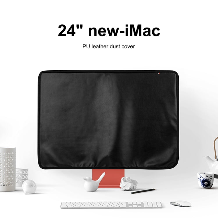 24英寸防塵罩iMac台式液晶显示器適用於蘋果電腦罩, 24 inch (Black), 24 inch (Grey), 24 inch (Blue), 24 inch (Purple), 24 inch (Red)