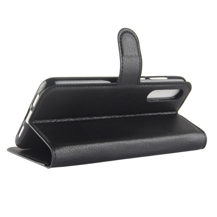 適用於華為 P20 Pro 荔枝紋左右開皮套 帶錢包&支架&卡槽