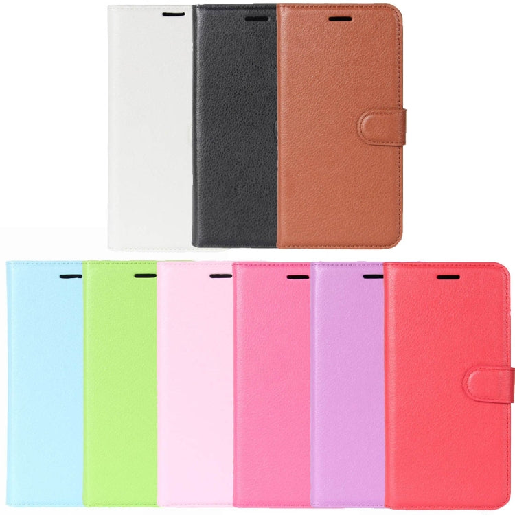 適用於華為 P20 Pro 荔枝紋左右開皮套 帶錢包&支架&卡槽