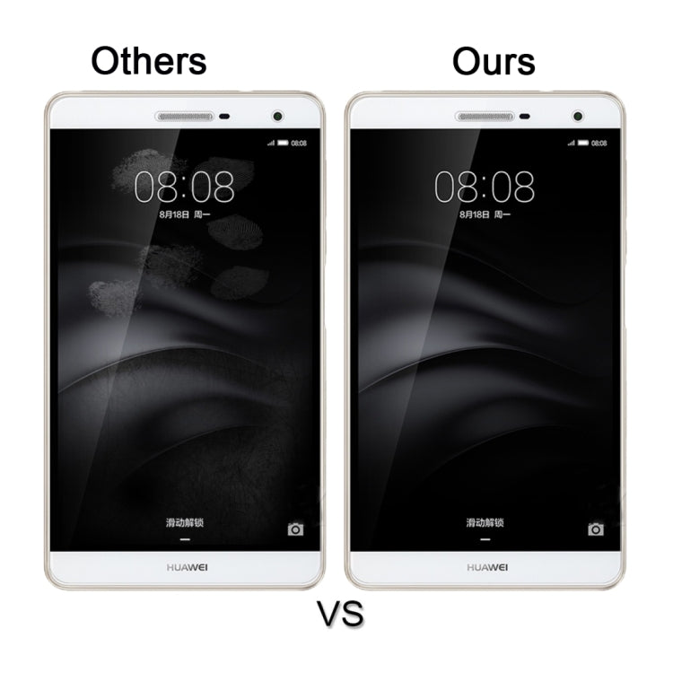 100片裝 適用於華為 MediaPad M2 7.0英寸 0.3mm 9H硬度防爆直面鋼化玻璃膜