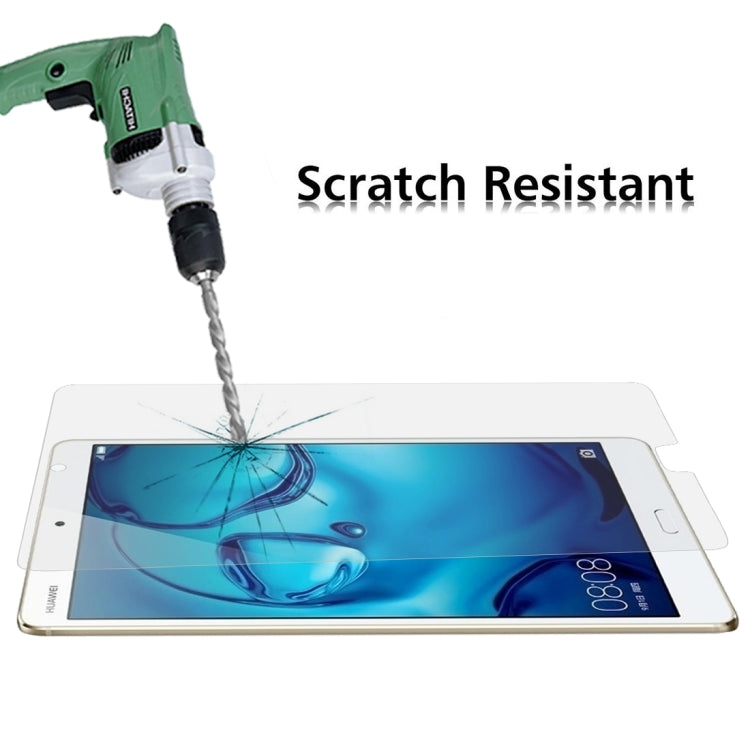 適用於華為 MediaPad M3 8.4英寸 0.3mm 9H硬度防爆直面鋼化玻璃膜