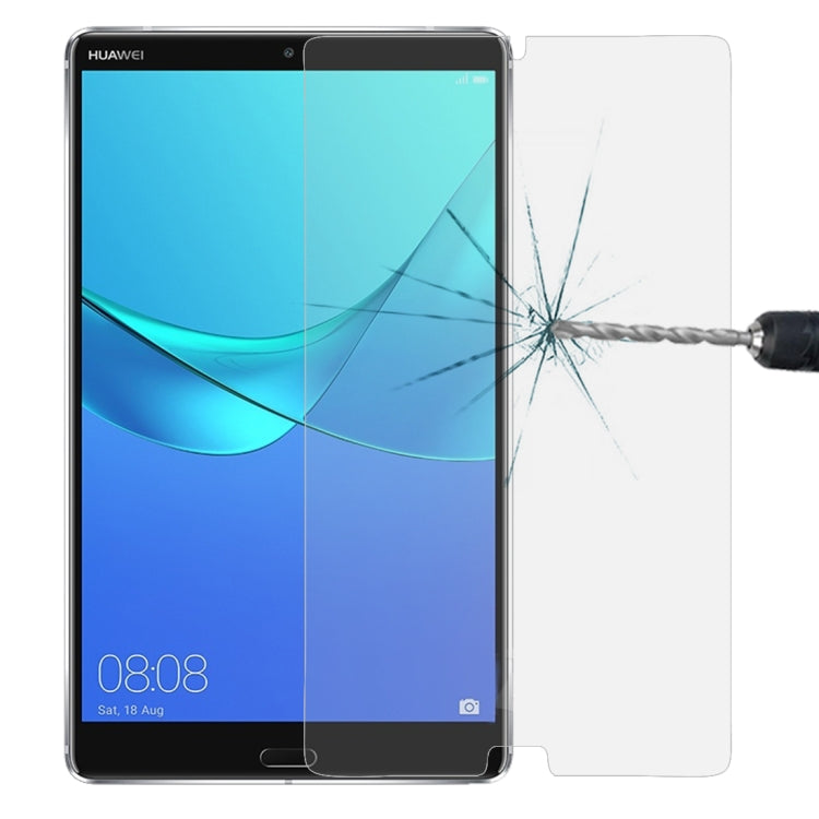 適用於華為 MediaPad M5 8.4英寸 0.3mm 9H硬度防爆直面鋼化玻璃膜