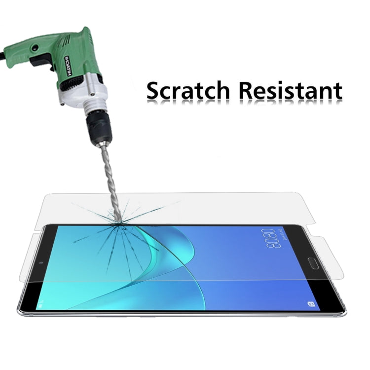 適用於華為 MediaPad M5 8.4英寸 0.3mm 9H硬度防爆直面鋼化玻璃膜
