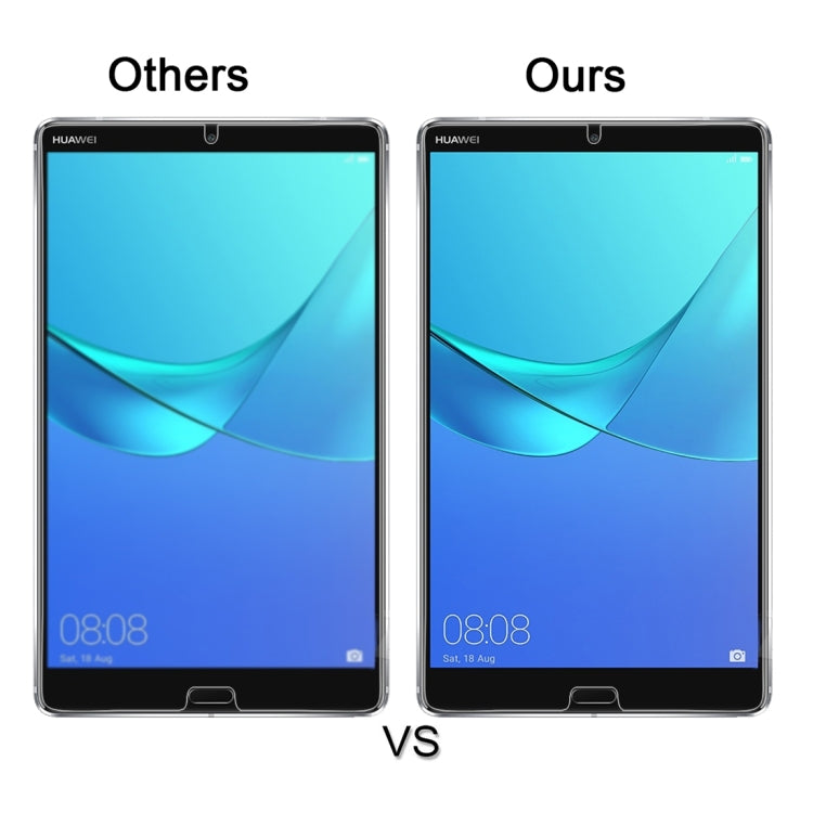 適用於華為 MediaPad M5 8.4英寸 0.3mm 9H硬度防爆直面鋼化玻璃膜