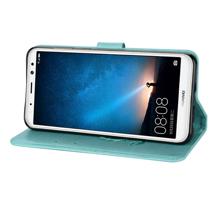 適用於Huawei Mate 10 Lite 玫瑰壓紋左右翻蓋環保PU皮套 帶支架&卡槽&錢包