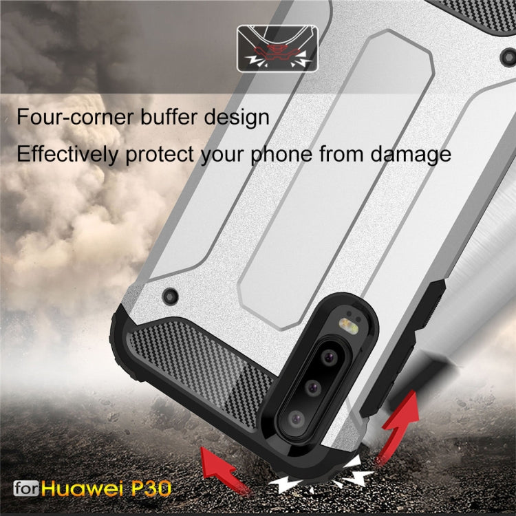 適用於華為P30 金剛鐵甲殼 TPU+PC組合殼