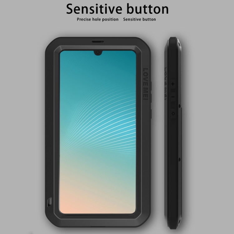 LOVE MEI系列 適用於華為 Huawei P30 Pro 強力防塵防震防水 硅膠金屬組合手機保護殼