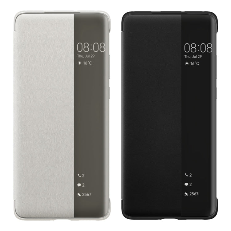 適用於HUAWEI P50 Pro 智能視窗保護套 支持休眠功能