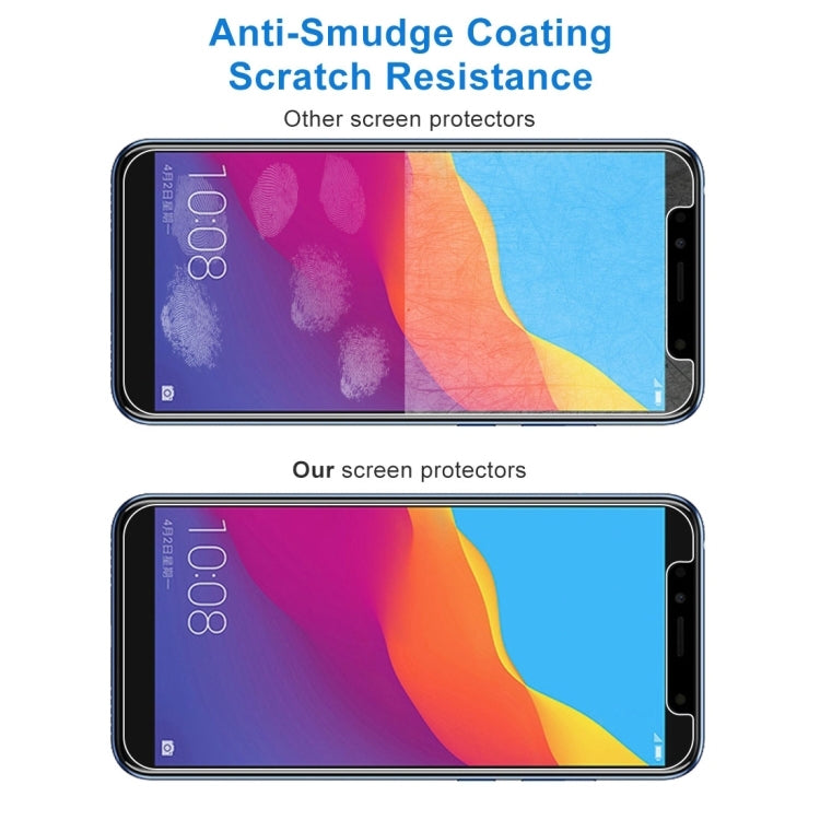 適用於華為榮耀7A 2個裝 0.26mm厚度 9H 2.5D弧邊鋼化玻璃保護膜