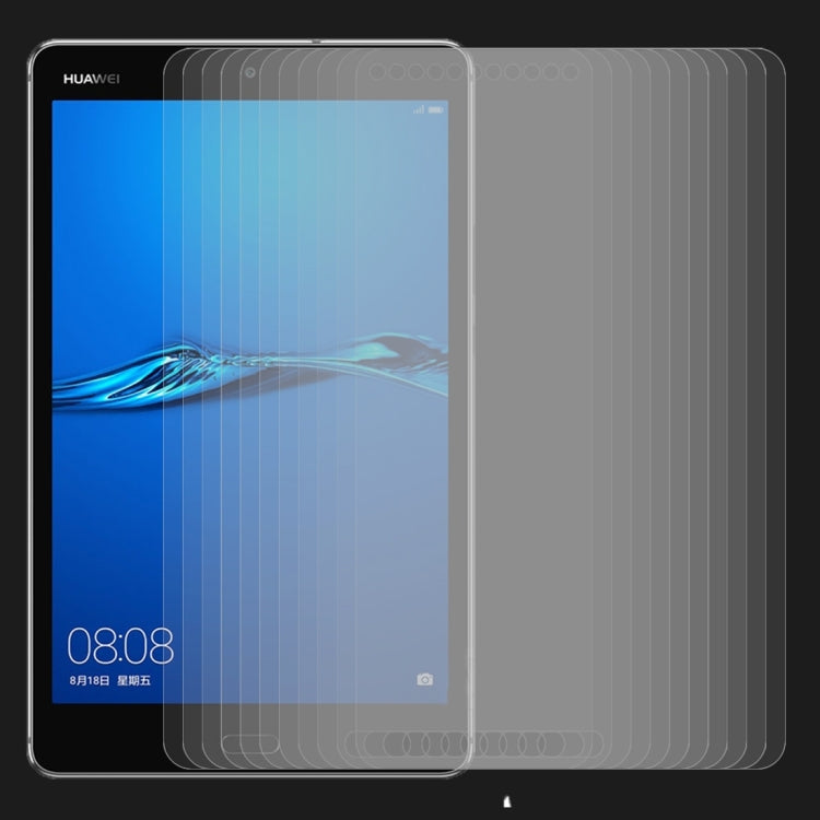 75片裝 適用於華為 MediaPad M3 Lite 8.0英寸 0.3mm 9H硬度防爆直面鋼化玻璃膜