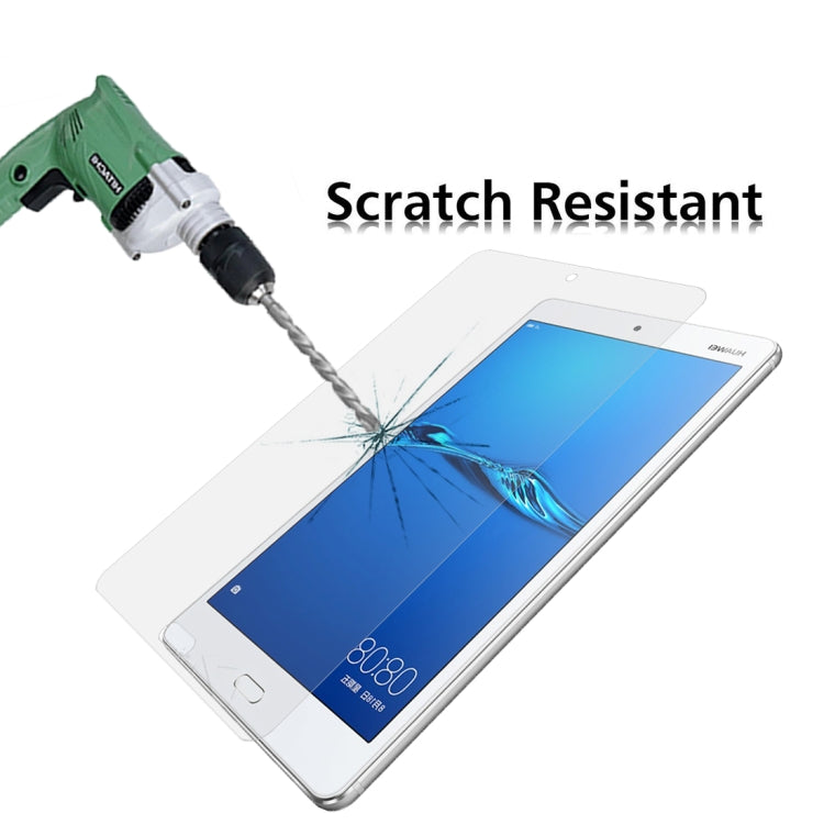 適用於華為 MediaPad M3 Lite 8.0英寸 0.3mm 9H硬度防爆直面鋼化玻璃膜