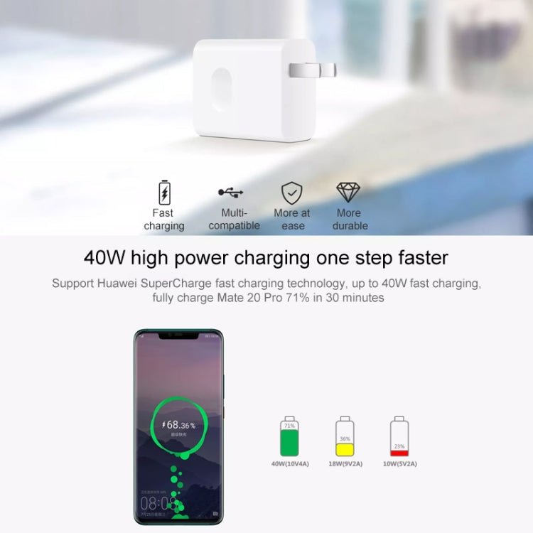 華為 SuperCharge 壁式充電器，最大40W快充版