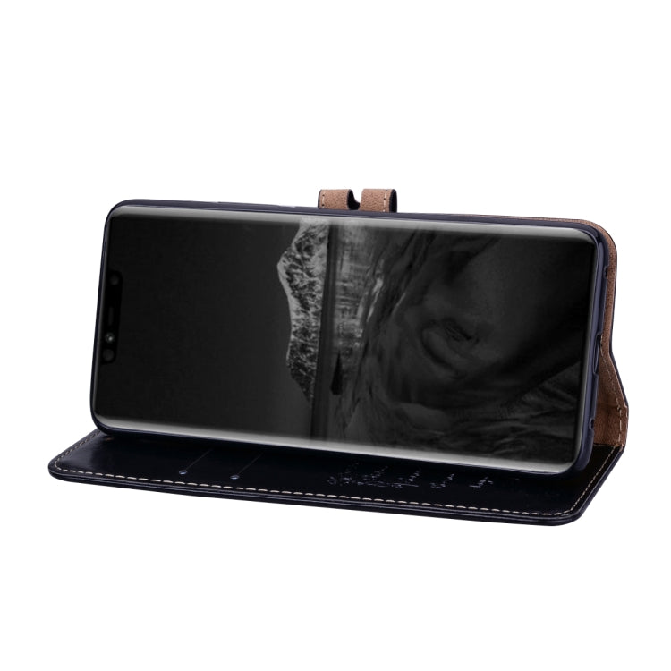 適用於華為 Mate 20 Pro 男女商務款油蠟紋左右翻蓋皮套 帶支架&卡槽&錢包