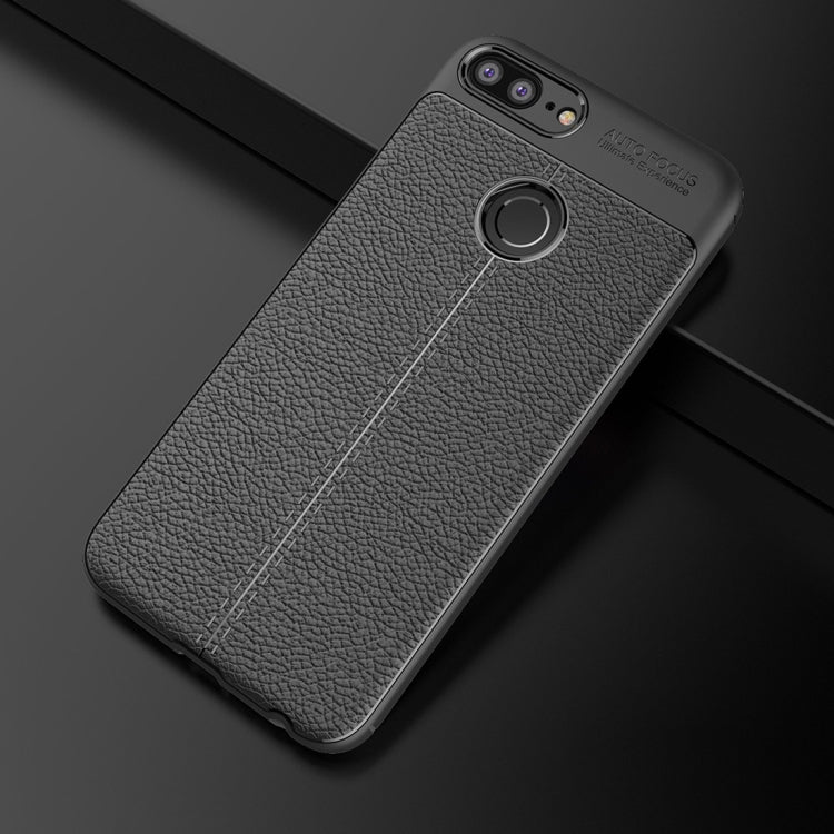 適用於華為榮耀10 Lite 荔枝紋TPU保護殼