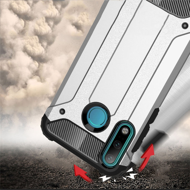 適用於華為 P30 Lite 金剛鐵甲殼 TPU+PC組合殼