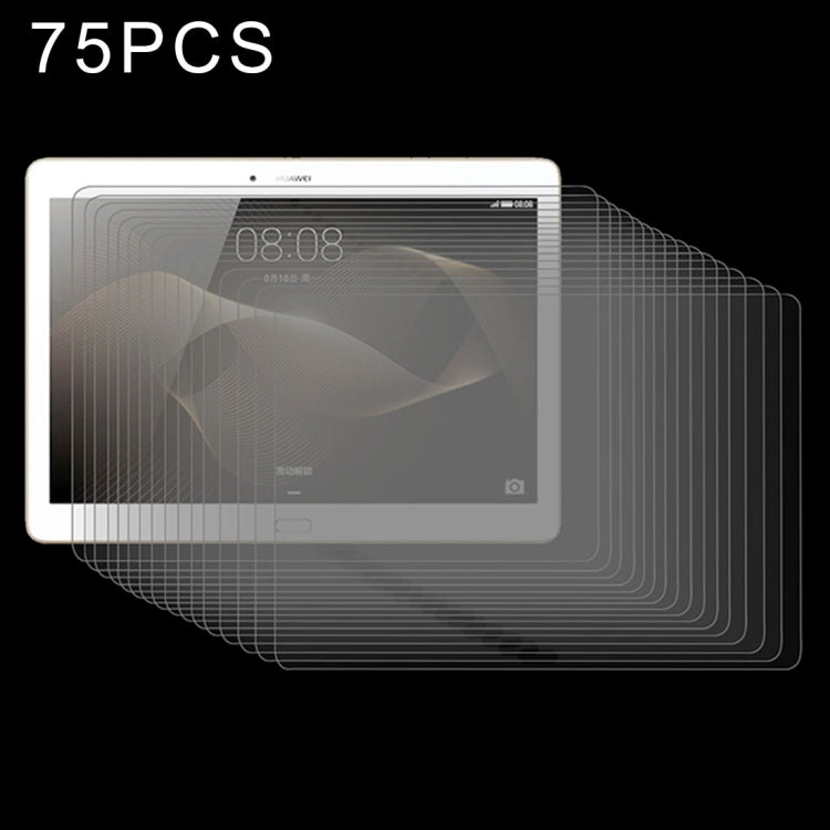 75個一裝 適用於華為MediaPad M2 10.0 0.3mm 9H 鋼化玻璃保護膜