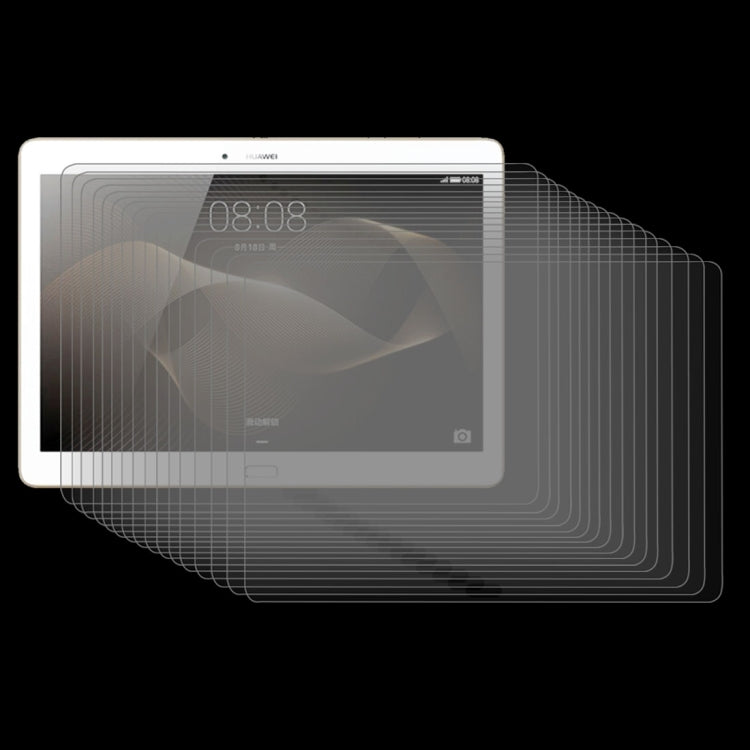 75個一裝 適用於華為MediaPad M2 10.0 0.3mm 9H 鋼化玻璃保護膜