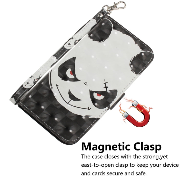 3D Colored Drawing Angry Bear Pattern Horizontal Flip Leather Case for Huawei P Smart Z / Y9 Prime 2019 / nova 5i, with Holder & Card Slots & Wallet, For Huawei P Smart Z