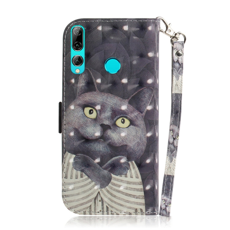 適用於華為 P Smart+ 2019 / Enjoy 9s / Honor 10i / Honor 20i / Honor 20 Lite 3D彩繪懷抱貓圖案左右開皮套 帶支架&卡槽&錢包