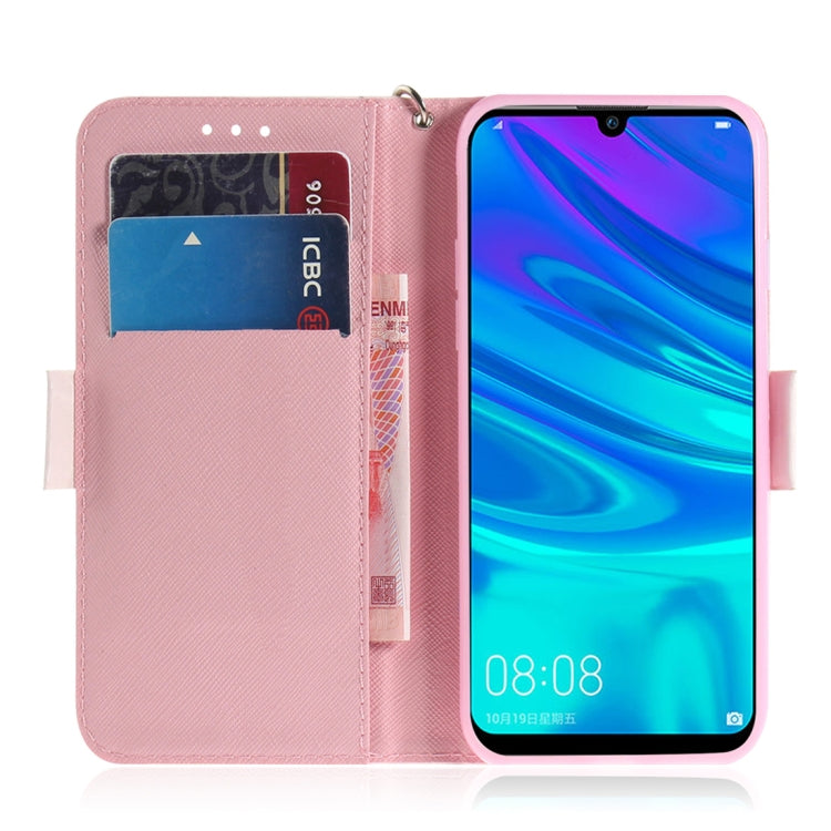 適用於華為 P Smart+ 2019 / Enjoy 9s / Honor 10i / Honor 20i / Honor 20 Lite 3D彩繪黑白貓圖案左右開皮套 帶支架&卡槽&錢包