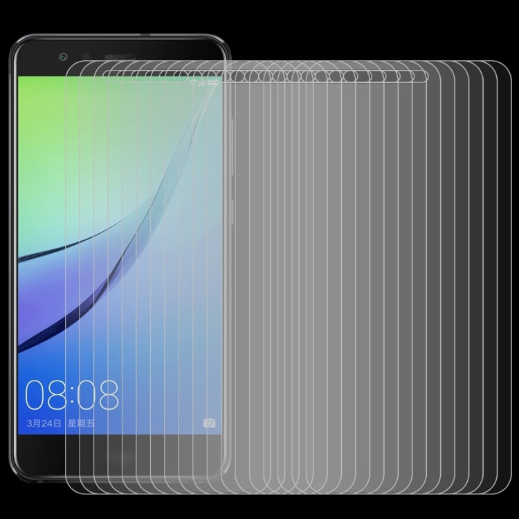 50 PCS 適用於華為nova Lite 9H 2.5D弧邊鋼化玻璃膜