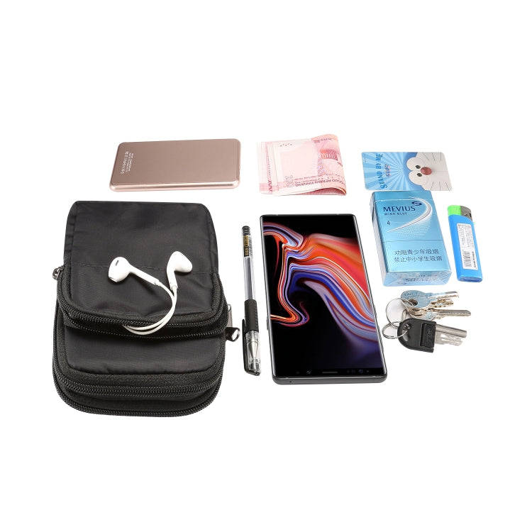 通用男士掛腰/手提/斜跨手機套，適用於 6.3英寸及以下手機