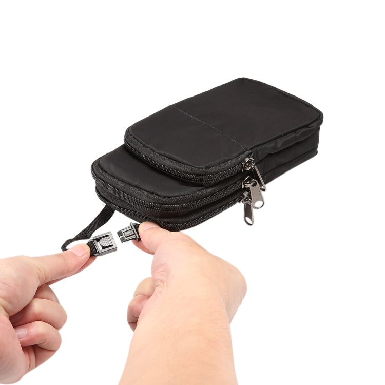 通用男士掛腰/手提/斜跨手機套，適用於 6.3英寸及以下手機