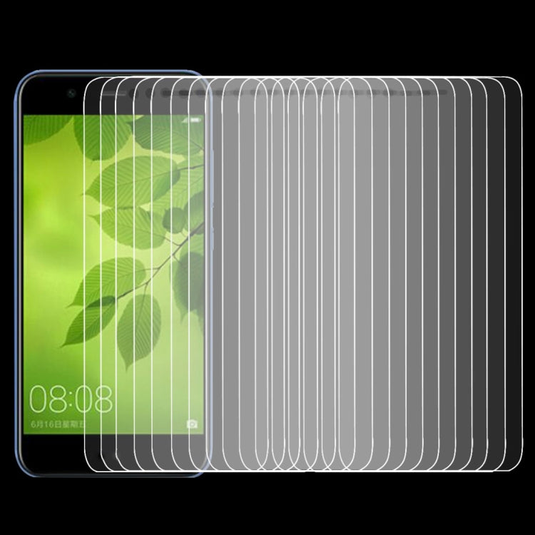 100個裝 適用於華為nova 2 Lite 0.26mm厚度 9H 2.5D弧邊鋼化玻璃保護膜