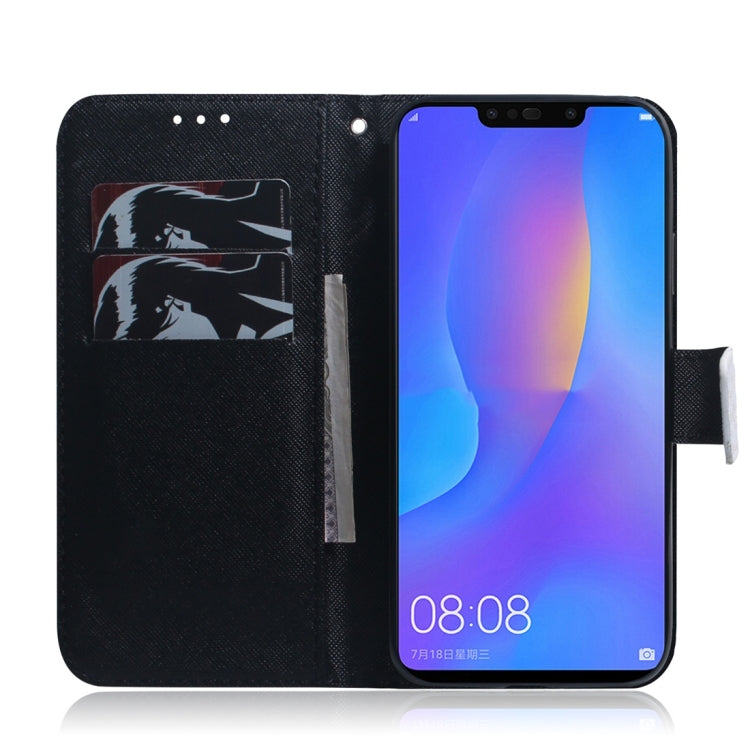 適用於華為 P Smart+ 2019 / Nova 3i 熊貓圖案 彩繪左右開皮套，帶支架&卡槽&錢包