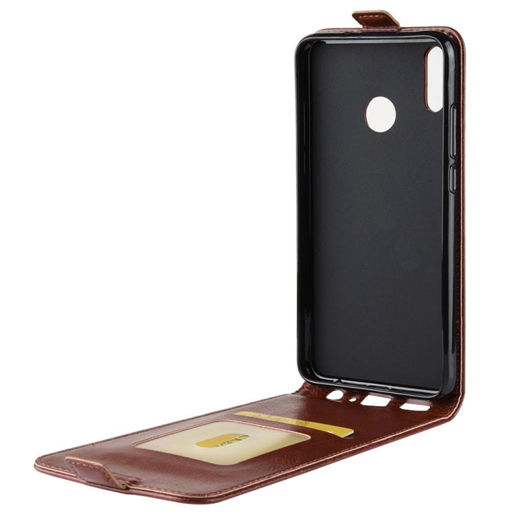 適用於華為榮耀 8X 上下開TPU商務皮套 帶卡槽