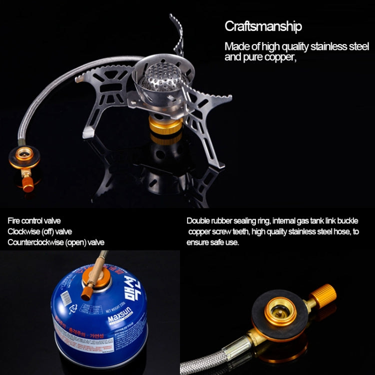 超級猛火爐子 防風爐頭野營火爐3700W