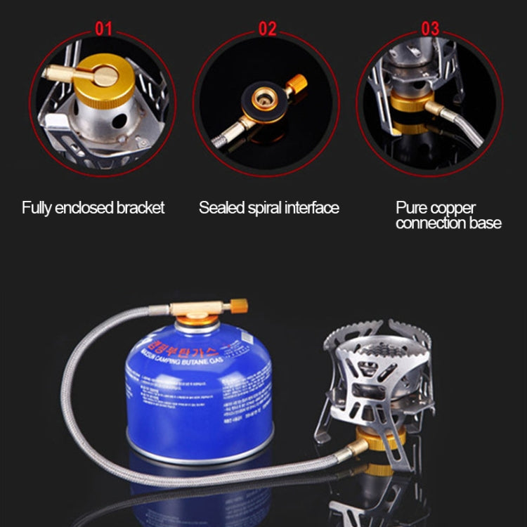超級猛火爐子 防風爐頭野營火爐3700W