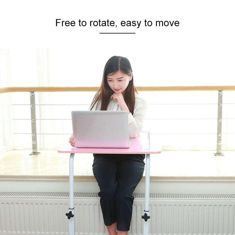 木紋 可移動家用簡約筆記本電腦桌床邊書桌