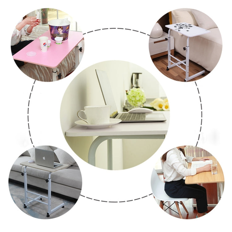 木紋 可移動家用簡約筆記本電腦桌床邊書桌
