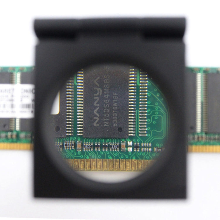 10倍放大迷你金屬可摺疊鑰台式放大鏡