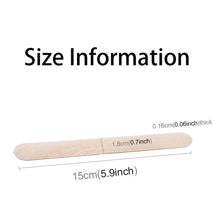 100根一賣 15cm脫毛蠟工具 抹蠟棒雪糕棒