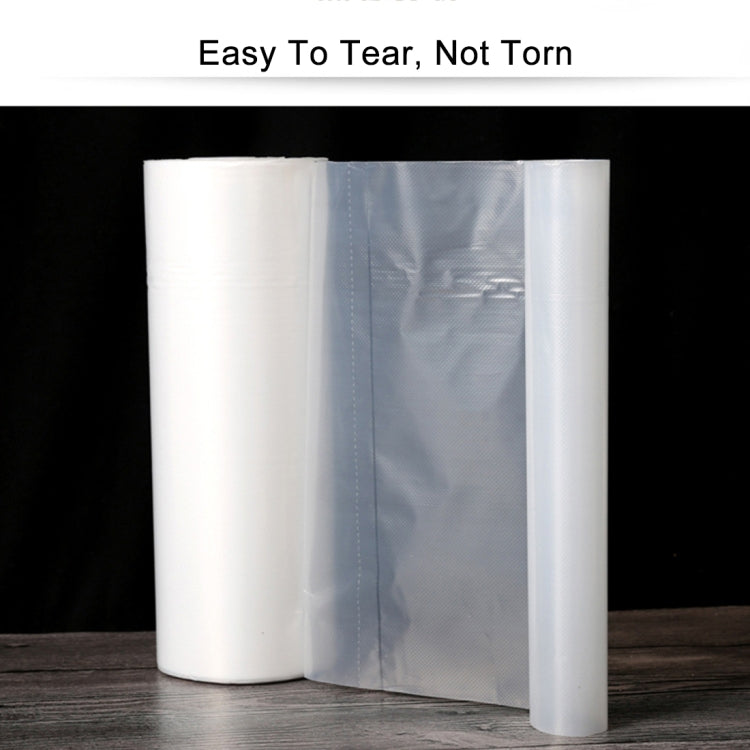 廚房保鮮袋 超市連卷袋 點斷手撕PE袋，尺寸35*45厘米, Size: 35*45cm