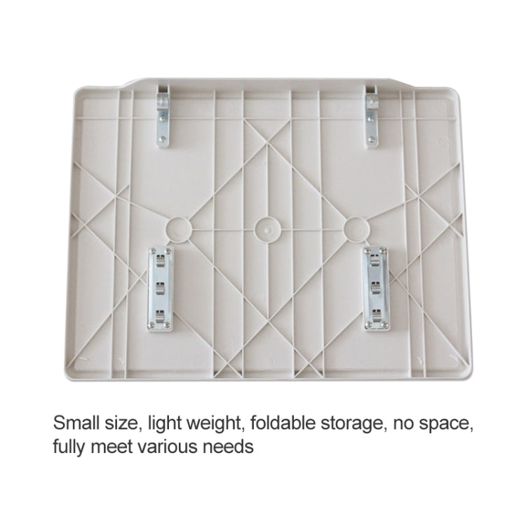 塑料墊鋼管支架可升降可摺疊便攜式多用途筆記本電腦桌，可調高度：52-72cm，可調節角度：30度/60度/90度