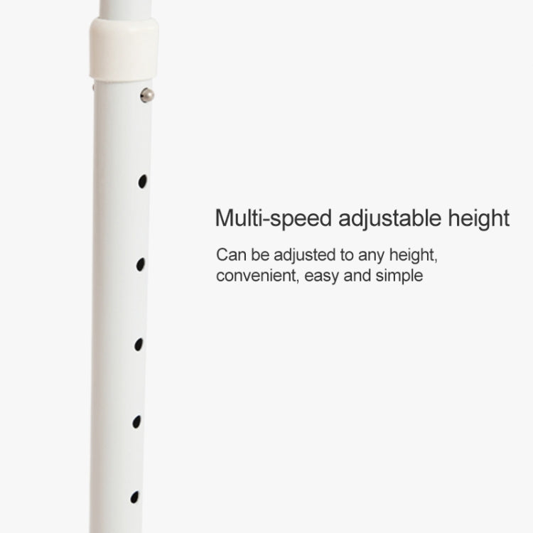 塑料墊鋼管支架可升降可摺疊便攜式多用途筆記本電腦桌，可調高度：52-72cm，可調節角度：30度/60度/90度