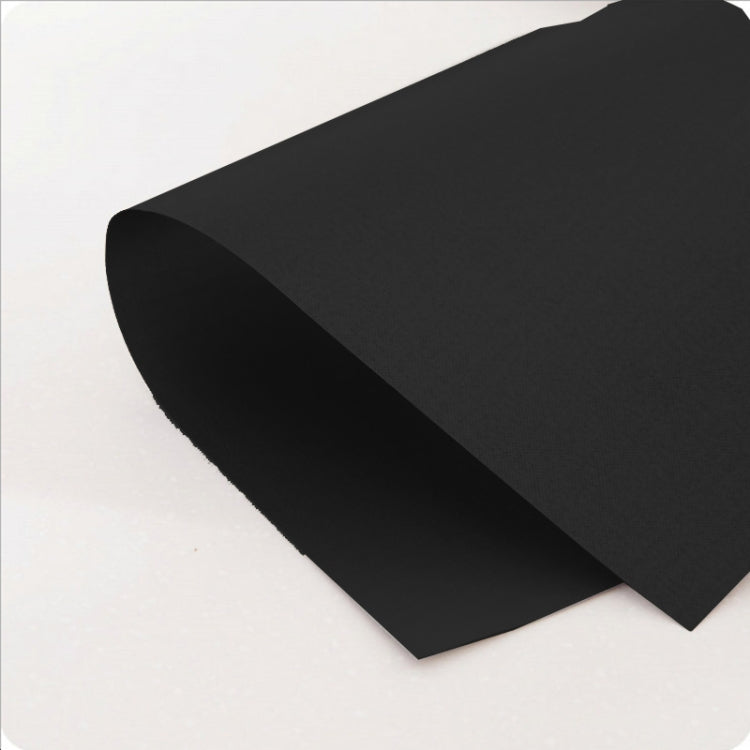 Gas Furnace Surface Ultra-thin Fibre Material Stovetop Protective Cleaning Pad, Size: 27*27cm, 0.12mm (Black)