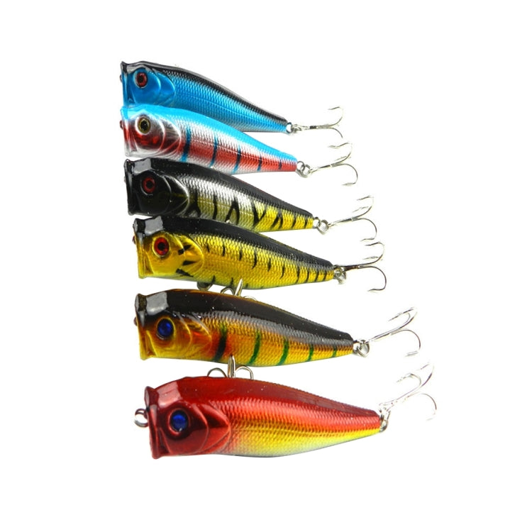 HENGJIA 波扒魚餌 塑料仿生魚餌 釣魚用品 帶魚鈎 長度：9cm，顏色隨機發貨
