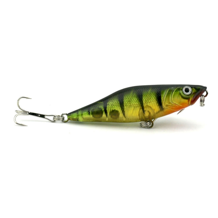 HENGJIA 釣魚假魚餌 仿真魚餌 釣魚用品 帶魚鈎 長度：7.5cm，顏色隨機發貨
