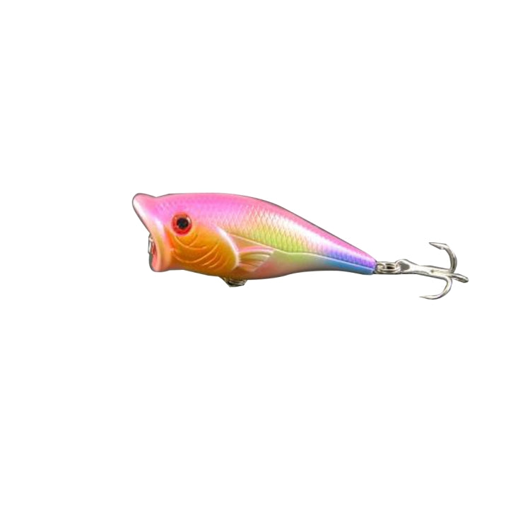 HENGJIA 垂釣波趴假餌 塑料魚餌 釣魚用品 帶魚鈎 長度：6.5cm，顏色隨機發貨