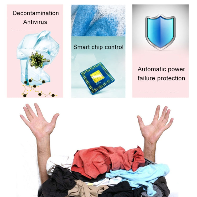 超聲波氣泡迷你洗衣機 多功能蔬菜水果清洗機, Water Drop Style