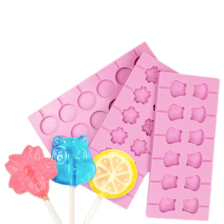 12連棒棒糖模具 巧克力片模具