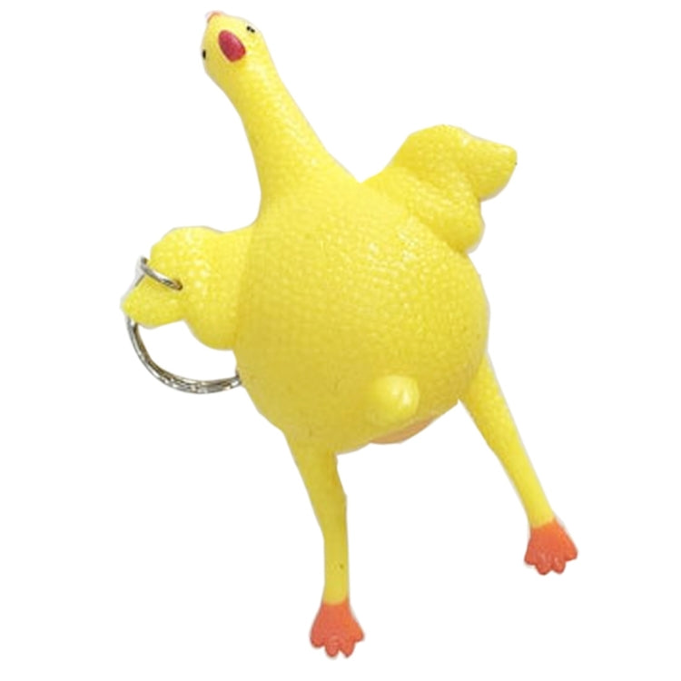 12個一裝 創意發泄搞怪下蛋雞 扣惡搞減壓手捏整蠱搞笑玩具